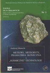 Meteory meteoryty prametria słoneczna i.. (1)