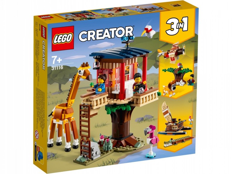 LEGO CREATOR - Domek na drzewie na safari 31116 (1)