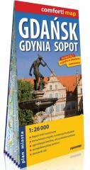 Comfort! map Gdańsk, Gdynia, Sopot 1:26 000 (1)