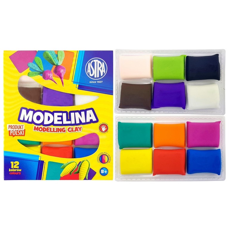 MODELINA - 12 kolorów - ASTRA (1)