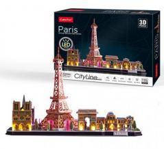 Puzzle 3D Paryż (1)