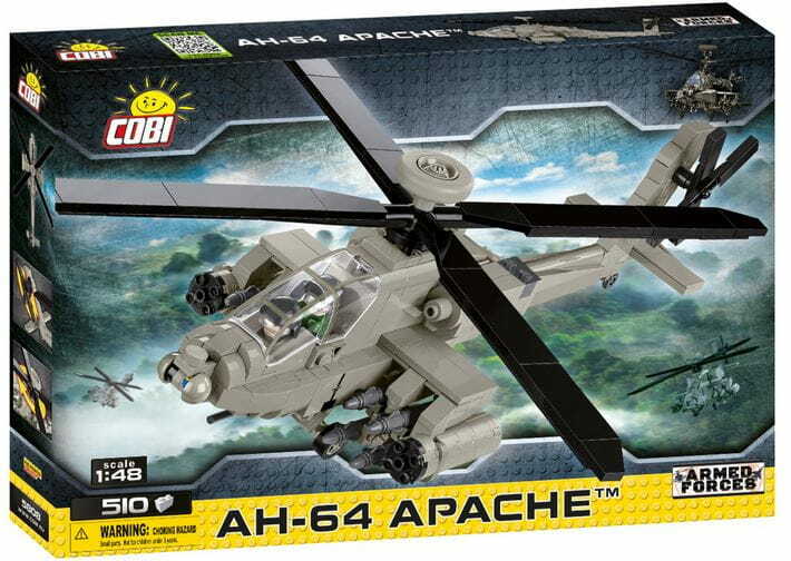 KLOCKI 510 EL - AH-64 Apache 1:48 COBI 5808 (1)