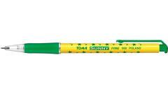 Długopis Sunny automatyczny zielony (20szt) TOMA (1)