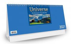 Kalendarz 2021 Biurkowy Universe - niebieski CRUX (1)