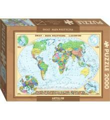Puzzle - Świat polityczny 2 000 el (1)