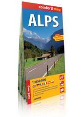 Comfort!map Alpy (Alps), 1:650 000 mapa (1)