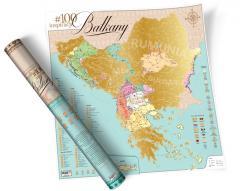 Mapa zdrapka - #100 Inspiracji Bałkany (1)
