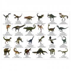 Podkład oklejany edukacyjny dinozaury DERFORM (1)