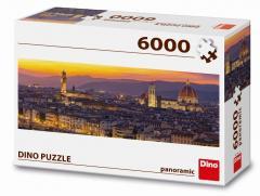Puzzle 6000 Włochy, Widok na Florencję (Panorama) (1)