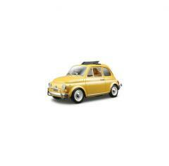 Fiat 500L 1968 Yellow 1:24 BBURAGO (1)