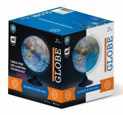 Globus 21cm z mapą fizyczną i aplikacją ALAYSKY (1)