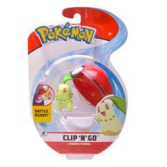 Pokemon Clip'N'Go Pokeball Chikorita (1)