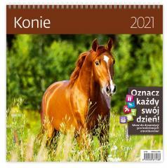 Kalendarz 2021 30x30 Konie HELMA (1)