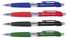 Długopis Medium aut. 1,0mm mix (24szt) TOMA (1)