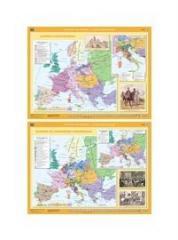Mapa - Historia. Europa napoleońska NE (1)