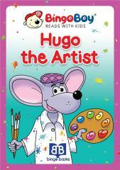 Bingo Boy reads with Kids. Hugo the Artist (1)