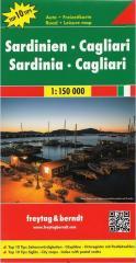 Mapa samochodowa - Sardynia Cagliari 1:150 000 (1)