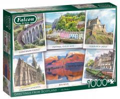 Puzzle 1000 Falcon Pozdrowienia ze Szkocji G3 (1)