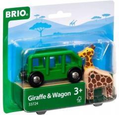 Brio Żyrafa i wagon (1)