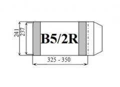 Okładka książkowa regulowana B5/2R (25szt) D&D (1)