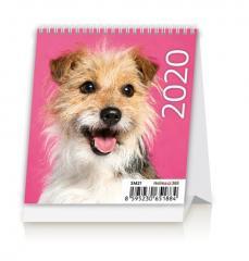 Kalendarz 2020 Biurkowy Mini Pieski HELMA (1)