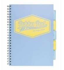 Project Book Pastel A4 kratka niebieski(3szt)PUKKA (1)