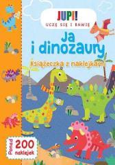 Książeczka z naklejkami - Ja i dinozaury (1)
