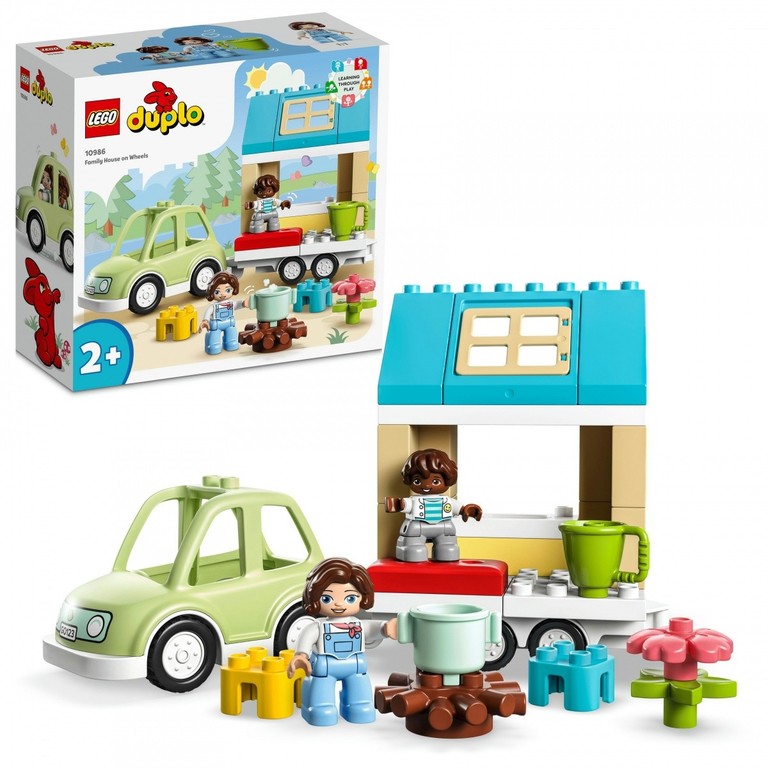 LEGO DUPLO - Dom rodzinny na kółkach 10986  (1)
