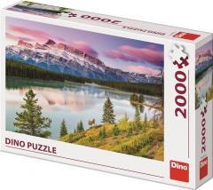Puzzle 2000 Góry Rocky (1)