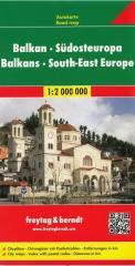 Mapa - Bałkany, Europa cz. południowa 1:2 000 000 (1)