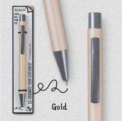 Bookaroo Długopis złoty (1)