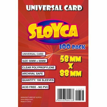 KOSZULKI Universal Card 58x88mm (100szt) SLOYCA (1)