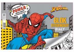 Blok rysunkowy biały A4/20K Spider Man (1)