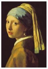 Puzzle 1000 Jan Vermeer - Dziewczyna z perłą (1)