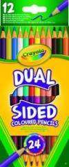 Kredki ołówkowe dwustronne 24 kolory CRAYOLA (1)