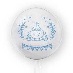 Balon 45cm Chłopiec Baby Shower TUBAN (1)