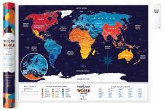 Mapa zdrapka - Travel Map Holiday World (1)